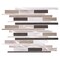 Andova Tiles CHOCOLAT Brick Porcelain Mosaic Wall Tile SAM-ANDCHO313 - alternate 4